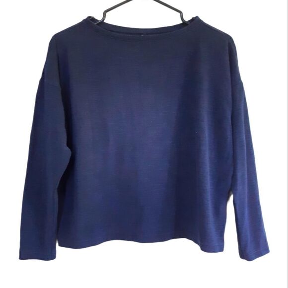 Uniqlo Navy Light Sweater Top - Picture 1 of 5
